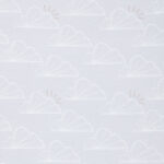 SHNUGGLE Air Cot paklodė su guma, Grey, 120 x 60 cm,