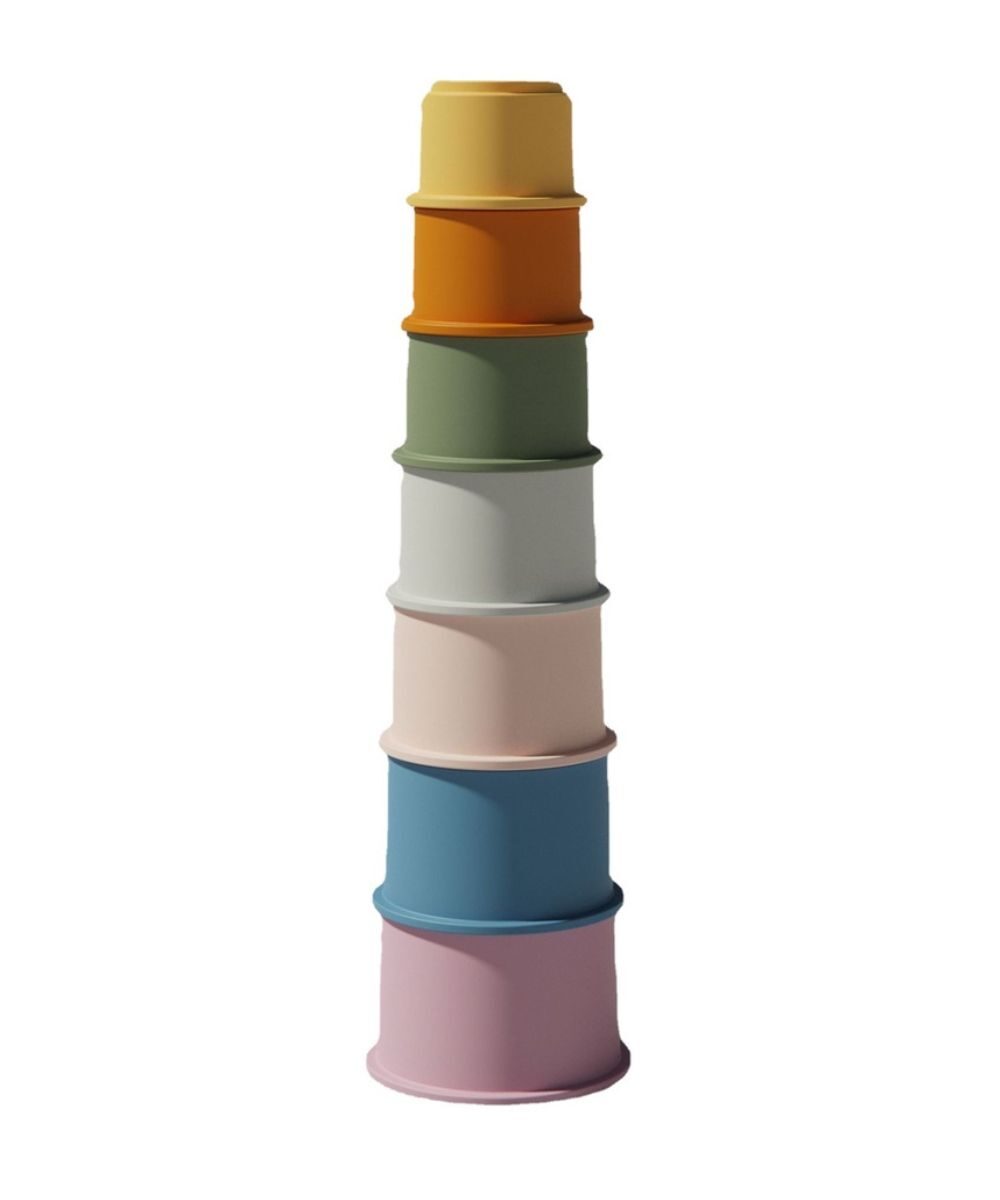 Silikoniniai dėlionės puodeliai, Colorful, 1 vnt