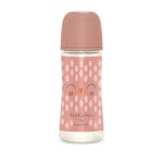 SUAVINEX buteliukas greitos tėkmės, Bonhomia Pink, 6+ mėn., 360 ml, 1 vnt. - Image 4