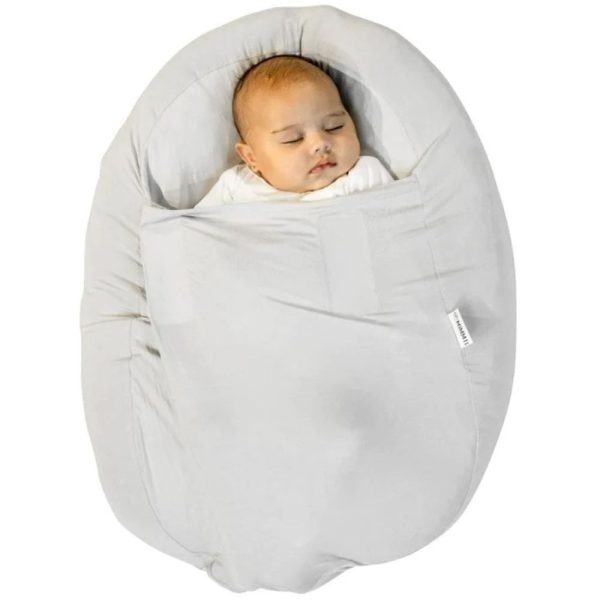 NANABEEBI / MIMMTI Sleepynest žindymo pagalvės užvalkalas, Grey, 1 vnt.