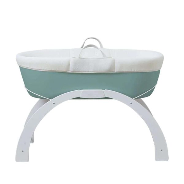 SHNUGGLE kūdikio lopšio ir stovo komplektas, Eucalyptus, 1 vnt.