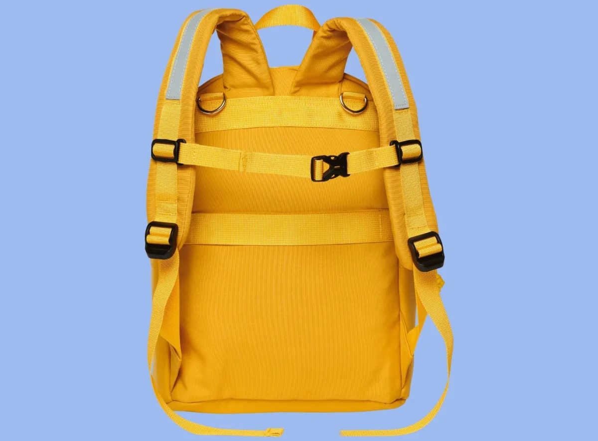 NANABEEBI / MIMMTI vaikiškos kuprinės ir pietų krepšio rinkinys, Yellow, 1 vnt. - Image 10