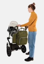 NANABEEBI / MIMMTI mamos kuprinė, Olive Green, 1 vnt. - Image 4