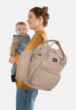 NANABEEBI / MIMMTI mamos kuprinė, Beige, 1 vnt. - Image 5