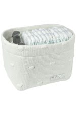 MEYCO BABY Knots daiktų laikymo dėžė, S, Offwhite, 1 vnt. - Image 2