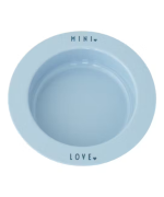 DESIGN LETTERS vaikiška gili lėkštė "Mini", Light Blue, 1 vnt. - Image 3