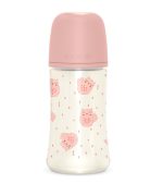 SUAVINEX buteliukas vidutinio tekėjimo, Bonhomia Pink,  3+ mėn., 270 ml, 1 vnt. - Image 4