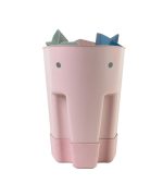 SHNUGGLE vonios žaislų dėžė - džiovykla, Blush Pink, 1 vnt. - Image 4
