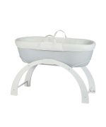 SHNUGGLE kūdikio lopšio ir stovo komplektas, Light Grey, 1 vnt.