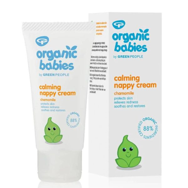 GREEN PEOPLE "Organic" raminantis kremas nuo iššutimų, 50 ml
