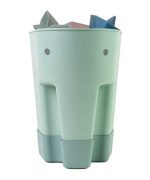 SHNUGGLE vonios žaislų dėžė - džiovykla, Eucalyptus Grey, 1 vnt.