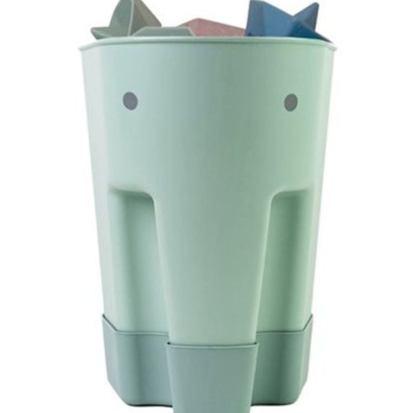 SHNUGGLE vonios žaislų dėžė - džiovykla, Eucalyptus Grey, 1 vnt.