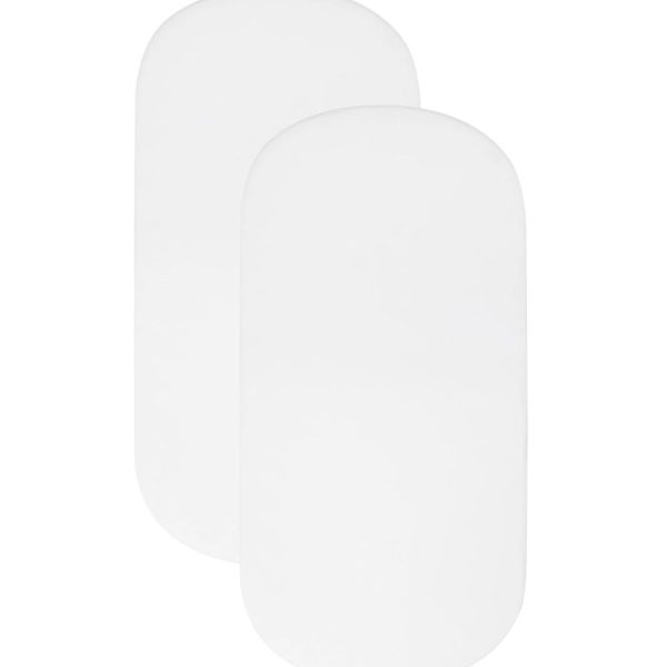 SHNUGGLE Air Cot paklodė su guma, White, 120 x 60 cm, 2 vnt.