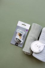MININOR čiulptukai, nuo 6 mėn., lateksiniai, Grey, 2 vnt. - Image 4