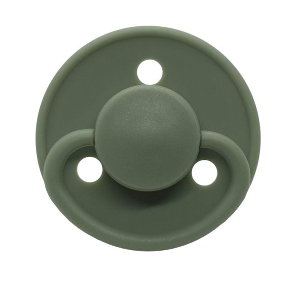 MININOR čiulptukai, 0-6 mėn., silikoniniai, Green, 2 vnt.