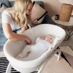 SHNUGGLE kūdikio lopšio ir stovo komplektas, Light Grey, 1 vnt. - Image 3