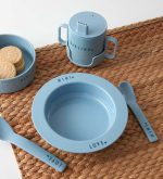 DESIGN LETTERS vaikiška gili lėkštė "Mini", Light Blue, 1 vnt. - Image 4