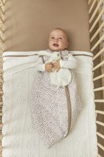 MEYCO BABY "Romantic Flower" megztas pledas, Offwhite, 100 x 150 cm, 1 vnt. - Image 2
