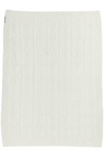 MEYCO BABY "Romantic Flower" megztas pledas, Offwhite, 100 x 150 cm, 1 vnt. - Image 3
