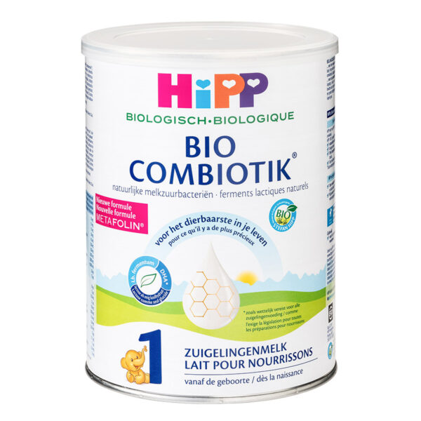HIPP Dutch Combiotic ekologiškas pieno mišinys, 1 lygio, 0-6 mėn., 800 g