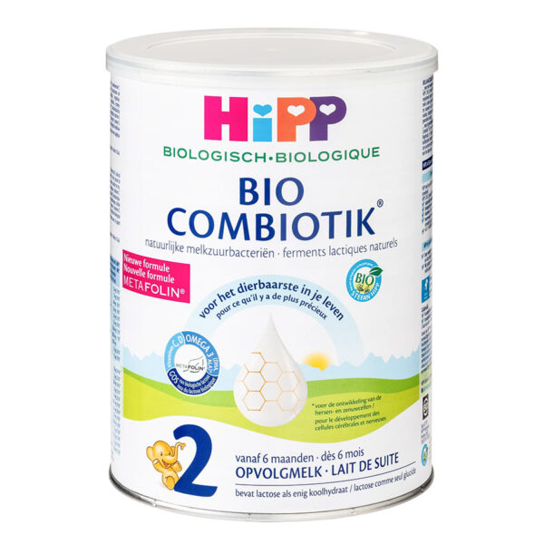 HIPP Dutch Combiotic ekologiškas pieno mišinys, 2 lygio, 6-12 mėn., 800 g