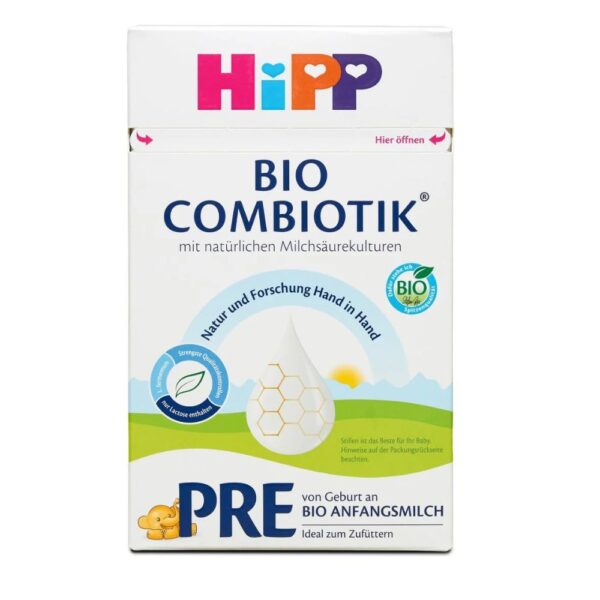 HIPP German ekologiškas pieno mišinys, PRE, 0-6 mėn., 600 g