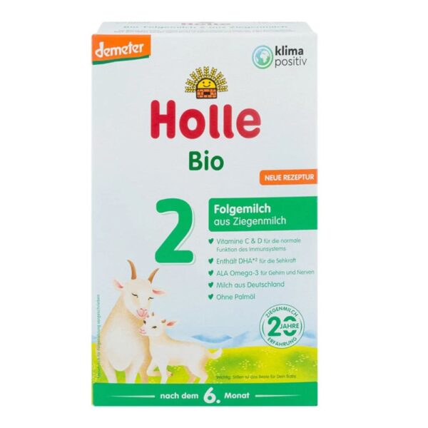 HOLLE ožkos pieno mišinys, 2 lygio, 6-12 mėn., 400 g