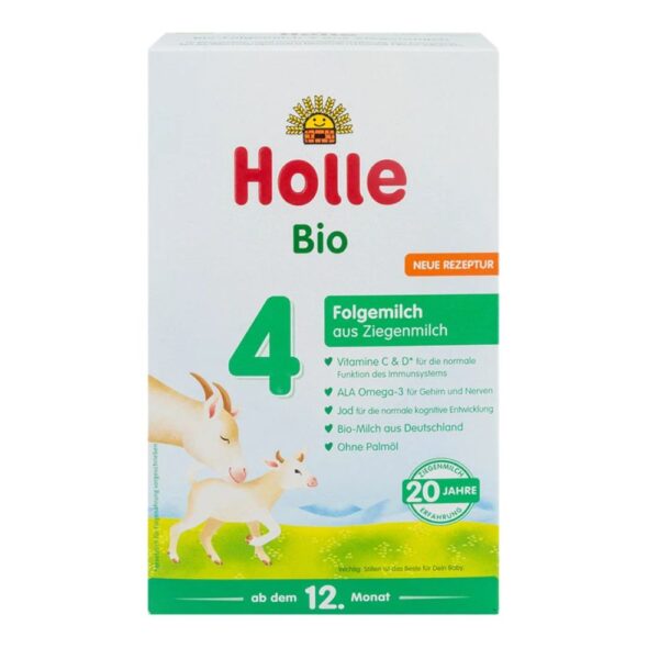 HOLLE ožkos pieno mišinys, 4 lygio, 24+ mėn, 400 g