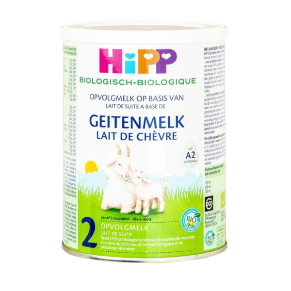 HIPP Dutch ožkos pieno mišinys, 2 lygio, 6-12 mėn., 400 g