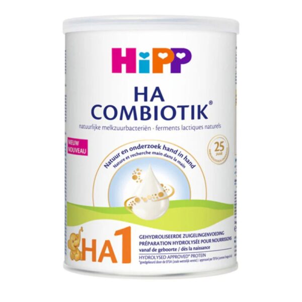 HIPP Dutch Combiotic HA1, hipoalerginis pieno mišinys, 1 lygio, 0-6 mėn., 800 g