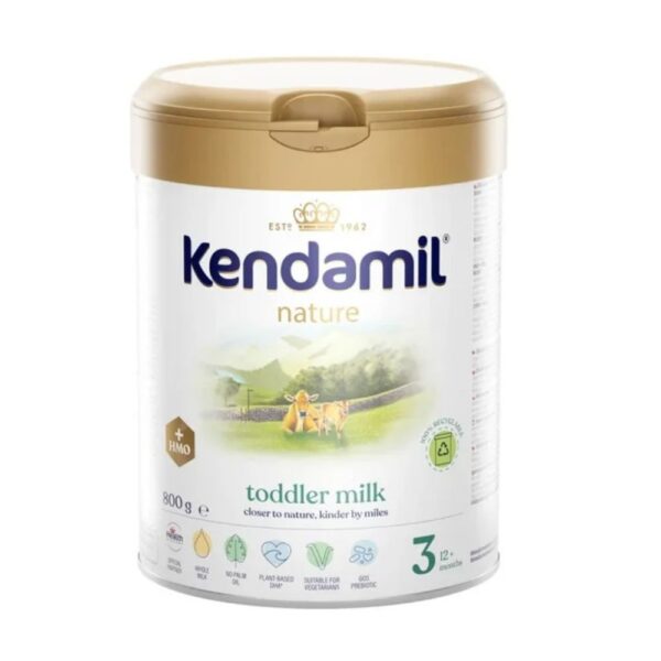 KENDAMIL Bio Nature ekologiškas pieno mišinys, 3 lygio, 12+ mėn., 800 g