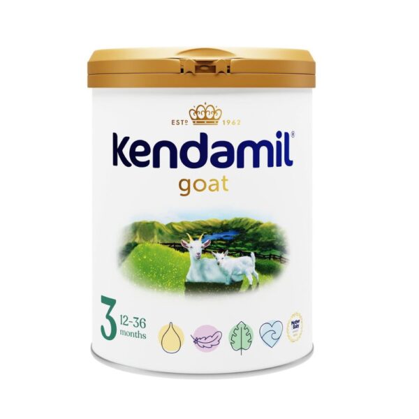 KENDAMIL ožkos pieno mišinys, 3 lygio, 12+ mėn., 800 g